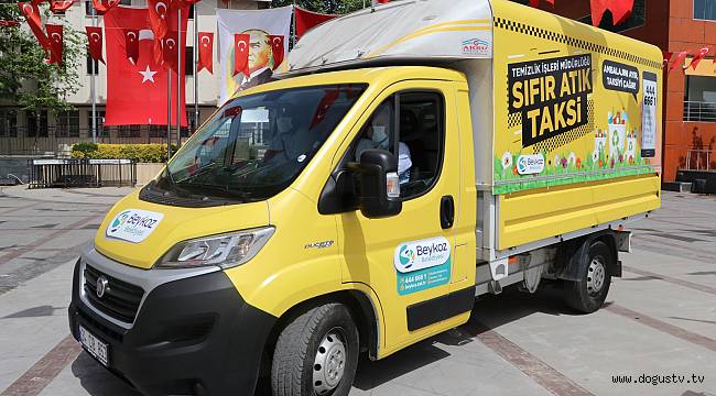 Beykoz 'da bir Telefonla “Sıfır Atık Taksi” Kapınızda!