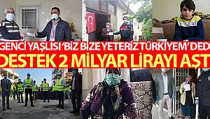 “Biz Bize Yeteriz Kampanyası’na destek 2 milyar TL’yi geçti”