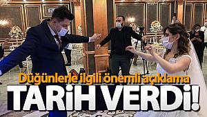 Düğün salonlarından sosyal mesafeli törenlere hazırız mesajı