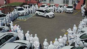 İlk kez görüntülendi! İstanbul'un koronavirüs savaşındaki beyaz ordusu