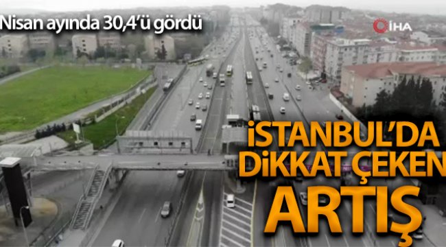 İstanbul’da dikkat çeken artış