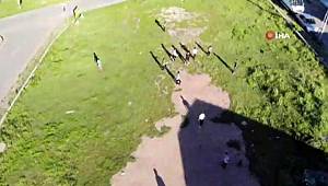 İstanbul'da mahalle maçı tutkusu kısıtlama dinlemedi