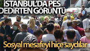 İstanbul'da pes dedirten görüntü değişmedi: Bu kez Sancaktepe’de sosyal mesafeyi hiçe saydılar