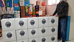 İstanbul Genç Gazililer Derneği gıda kolilerini ihtiyaç sahiplerine ulaştırdı