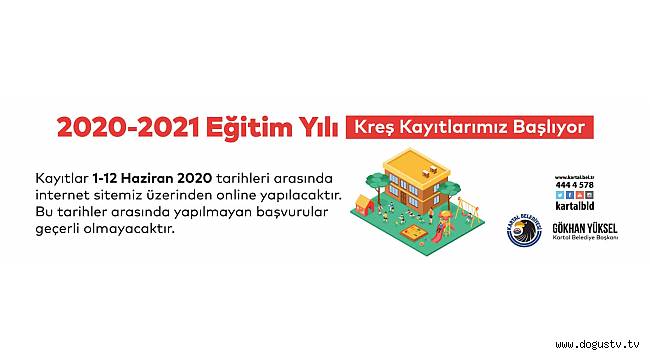 Kartal Belediyesi Kreş Kayıtları, Haziran’da Başlıyor