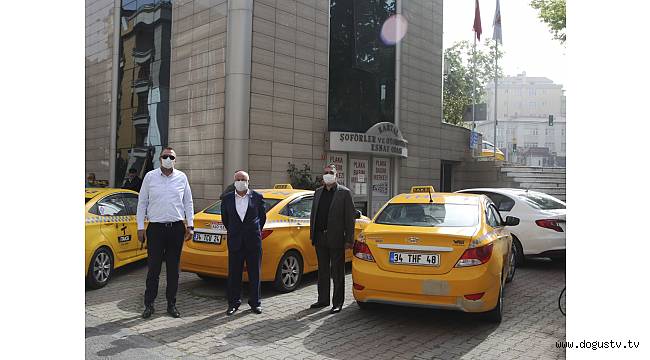 Kartal Belediyesi Tarafından 1200 Taksi Dezenfekte Edildi