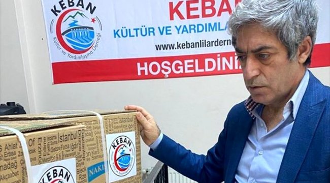 Kebanlılar Derneğinden ramazan yardımı