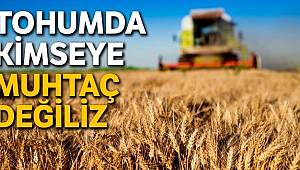 Kimsenin tohumuna muhtaç değiliz