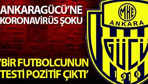 MKE Ankaragücü: 'Bir futbolcumuzun koronavirüs testi pozitif çıktı'