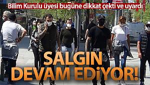 Sağlık Bakanlığı Bilim Kurulu Üyesi Prof. Dr. Tevfik Özlü: 'Salgın bitmedi devam ediyor'