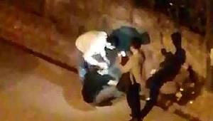 Sultangazi'de sokak ortasında tıraş oldular