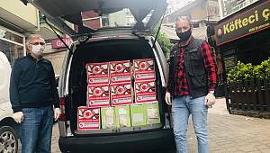 Tanyeri Derneği ihtiyaç sahiplerine yardım ulaştırılıyor