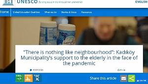 UNESCO Korona ile Mücadelede Kadıköy Belediyesi’nin Dayanışma Mutfağını Örnek Gösterdi