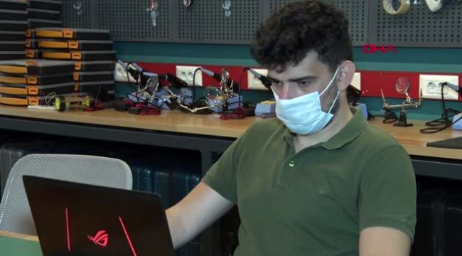 Üniversiteli gencin projesi laboratuvar ortamını eve taşıyacak