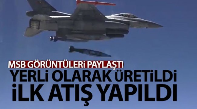Yerli ve milli Hassas Güdüm Kiti-84 Lazer Arayıcı Başlık’ın test atışı gerçekleşti