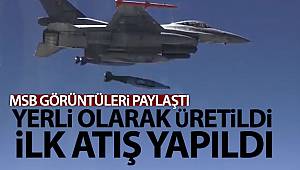 Yerli ve milli Hassas Güdüm Kiti-84 Lazer Arayıcı Başlık’ın test atışı gerçekleşti