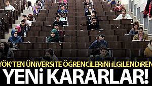 YÖK'ten küresel salgın ile mücadele kapsamında yeni düzenlemeler