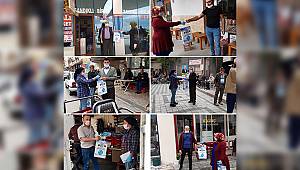 BAŞKAN ÇÖL’DEN İŞ YERLERİ’NE DEZENFEKTE DESTEĞİ