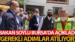 İçişleri Bakanı Süleyman Soylu: “Yaraların sarılması için gerekli adımlar atılıyor”