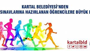 Kartal Belediyesi'nden BESYO Sınavlarına Hazırlanan Öğrencilere Büyük Destek