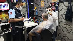 Kartal’daki Berber, Kuaför ve Güzellik Merkezlerine Zabıta Denetimi