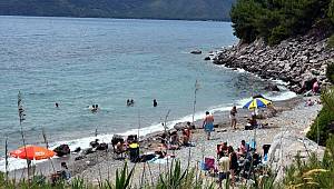 Marmarislilerin koylarda izole deniz keyfi