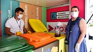 Mobil Atık Aracı Kadıköy Yollarında
