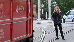 Nostajlik tramvay İstiklal Caddesi'nde seferlere başladı