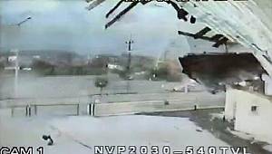 Sivas'ta adliye binasının çatısı uçtu