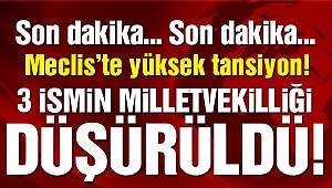 Son dakika… CHP ve HDP’den üç ismin vekilliği düşürüldü