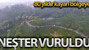 80 yıldır kayan bölgeye neşter