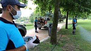 Başakşehir'de sivrisineklerle mücadele sürüyor