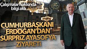 Cumhurbaşkanı Erdoğan, Taksim Camii ve AKM’de incelemelerde bulundu