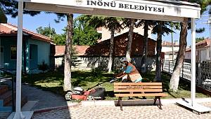 İnönü'de bayram öncesi çevre düzenleme ve temizlik seferberliği