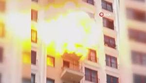 İstanbul’da dehşet anları… Klima adeta bomba gibi patladı