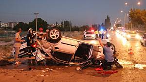 Karaman'da trafik kazası: 2 yaralı