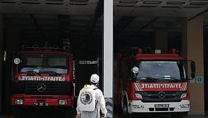 Kartal Belediyesi’nden İtfaiye Merkezlerine Dezenfekte Hizmeti