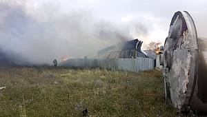 Kocaeli'de geri dönüşüm tesisinde yangın