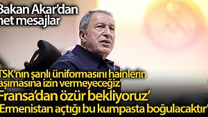 Milli Savunma Bakanı Hulusi Akar'dan net mesajlar