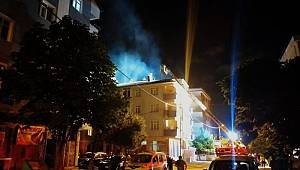 Sancaktepe’de mahalleyi sokağa döken yangın