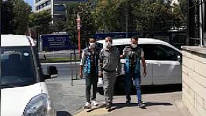 Bahçelievler'de trafikte at yarışı oynayan taksi şoförü gözaltına alındı