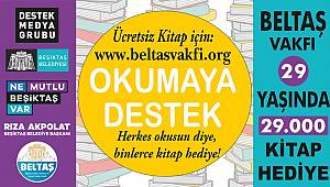 BELTAŞ VAKFI 29. YILINA ÖZEL 29 BİN ÜCRETSİZ KİTAP DAĞITIYOR