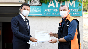 Beşiktaş Belediyesi Personeli Afet Eğitimi Aldı!