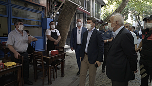 BEŞİKTAŞ’TA KORONAVİRÜS TEDBİRLERİ DENETİMİ YAPILDI