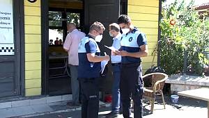 Eyüpsultan'da korona virüs denetimi