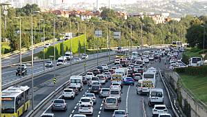 İstanbul'da trafik durumu! Kurban Bayramı sonrası yoğunluk başladı