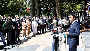 BEŞİKTAŞ’TA YENİLENEN DÜNYA BARIŞ PARKI TÖRENLE AÇILDI!