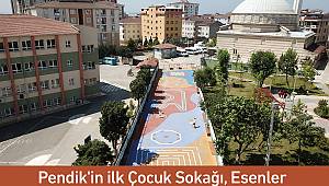 “Çocuk Oyunları Sokağı” tamamlandı