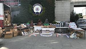 İstanbul’da kaçak tütün operasyonu