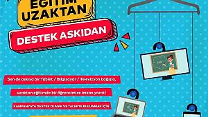 Kartal Belediyesi’nden “Eğitim Uzaktan, Destek Askıdan” Kampanyası